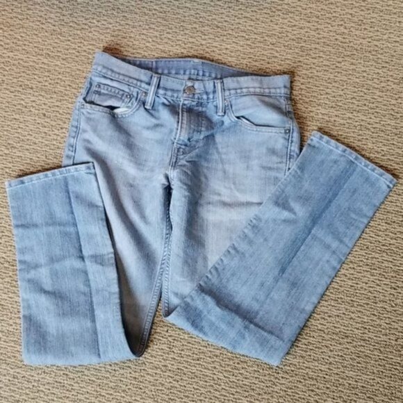 Levi's 511 Jeans Straight Leg Denim Light Blue Men's 30 x 30 - Picture 3 of 14